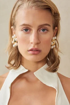 New Cult Gaia Aadi Earring Pearl