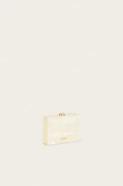 Cult Gaia Adrienne Nano Top Handle Ivory