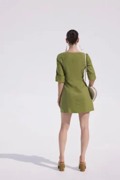 Hot Cult Gaia Alexandra Dress Palm