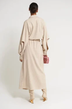 New Cult Gaia Amaya Skirt Ecru