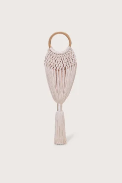 Outlet Cult Gaia Angelou Top Handle Bag Off White