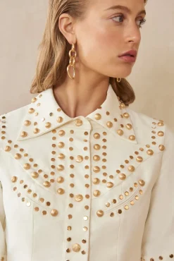Best Cult Gaia Anika Dress Off White