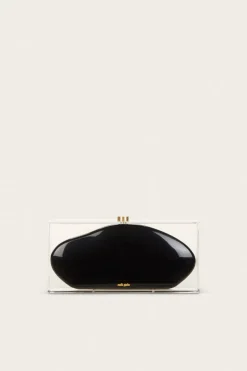 Cult Gaia Annika Clutch Black