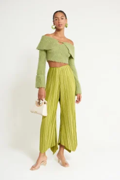 Clearance Cult Gaia Audie Knit Top Pine
