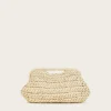 New Cult Gaia Aurora Large Clutch Natural