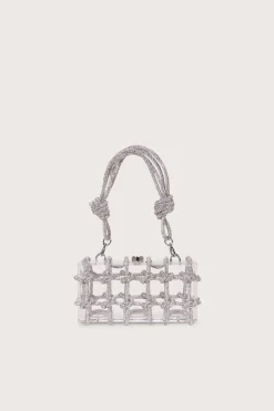 Discount Cult Gaia Bess Rhinestone Shoulder Bag Clear