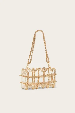 Sale Cult Gaia Bess Shoulder Bag Brushed Brass