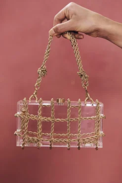Sale Cult Gaia Bess Shoulder Bag Brushed Brass