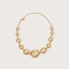 Online Cult Gaia Bijan Choker Brushed Brass
