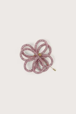 New Cult Gaia Bloom Brooch Shell Pink