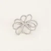 Best Cult Gaia Bloom Ring Silver Clear