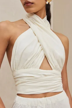 Online Cult Gaia Brigitte Top Off White