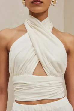 Online Cult Gaia Brigitte Top Off White