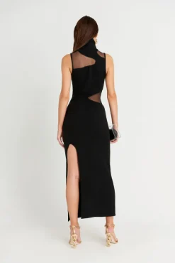 Best Cult Gaia Brooke Knit Dress Black