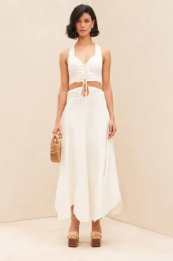 Hot Cult Gaia Calia Dress Off White