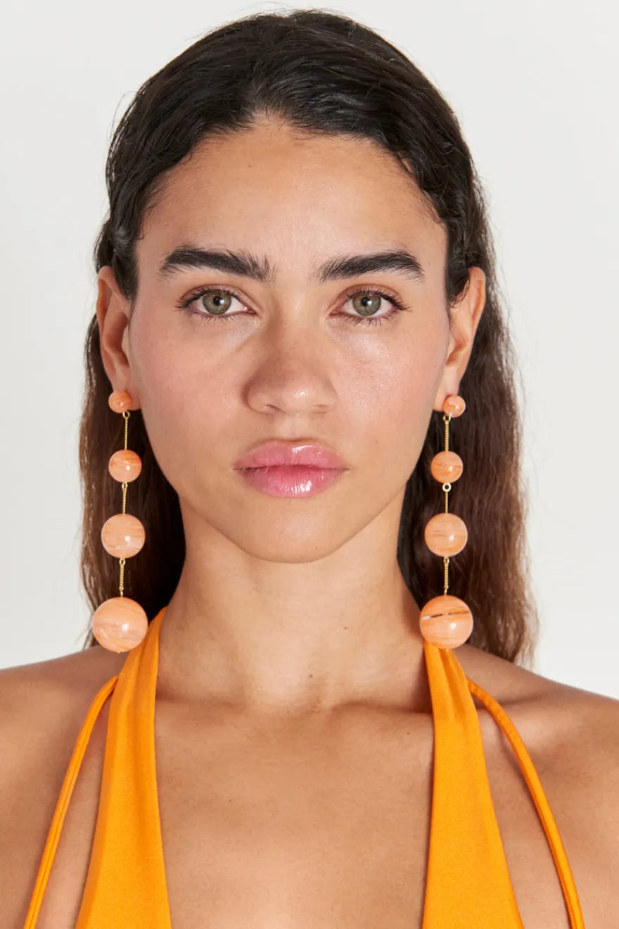 Clearance Cult Gaia Candace Earring Papaya