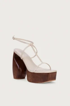 Best Cult Gaia Chiara Platform Off White