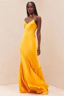 Best Cult Gaia Crissy Gown Marigold