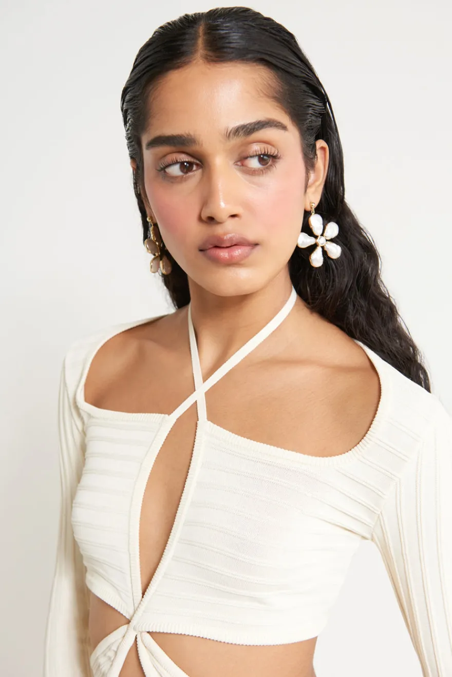 Cult Gaia Della Earring Pearl
