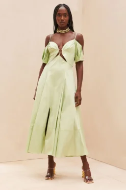 New Cult Gaia Dina Dress Jade
