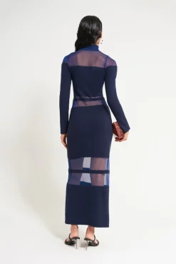 Clearance Cult Gaia Ebony Knit Dress Aspen