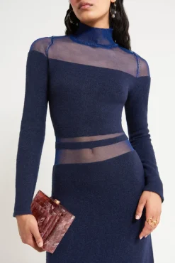 Clearance Cult Gaia Ebony Knit Dress Aspen