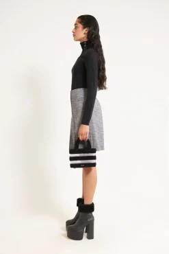 Cult Gaia Elliot Knit Top Black