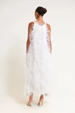 Online Cult Gaia Emi Gown Off White