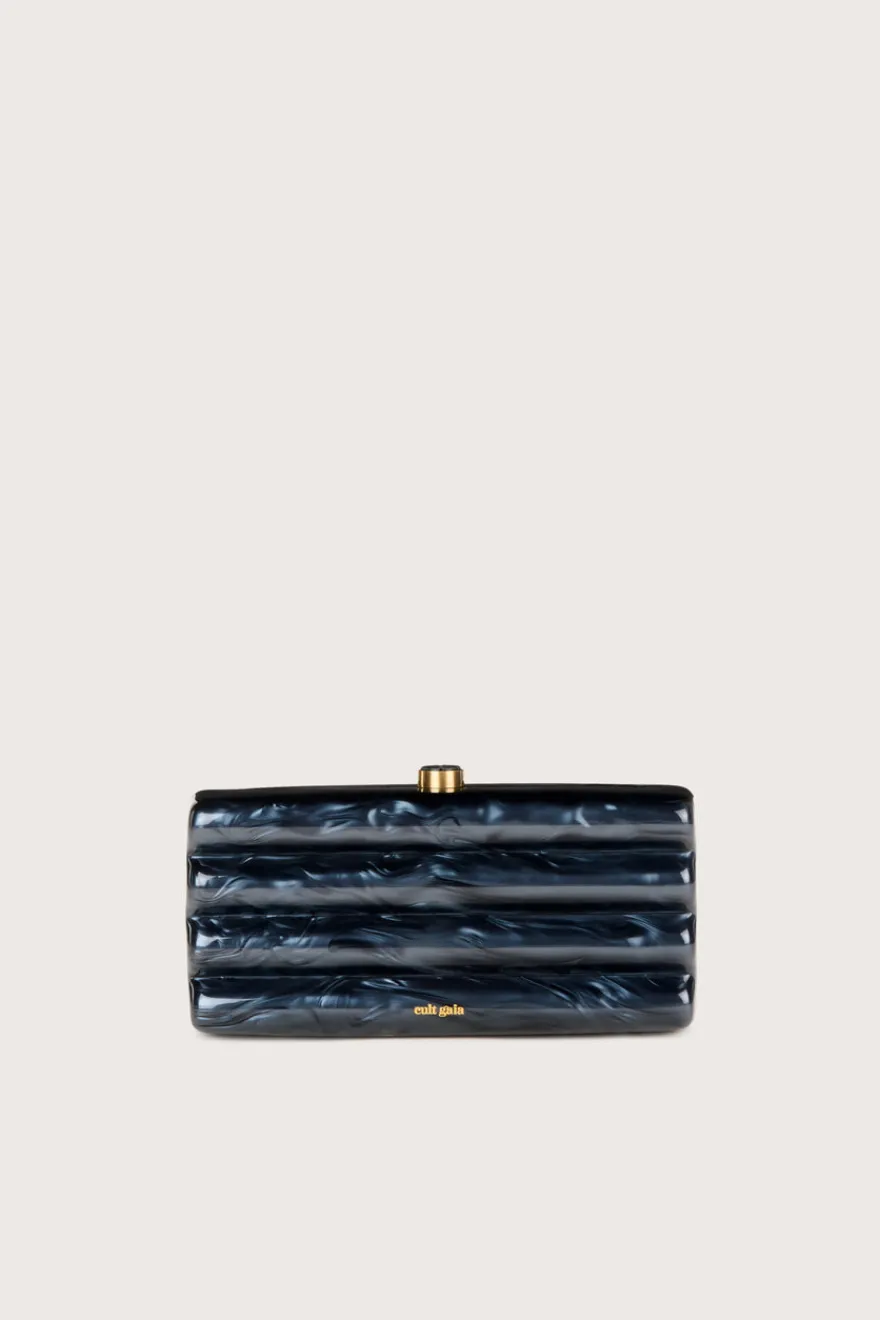 Cult Gaia Enid Clutch Black