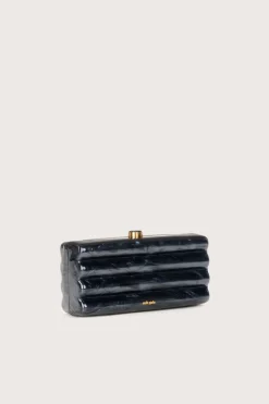 Cult Gaia Enid Clutch Black