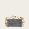 New Cult Gaia Fana Clutch Black