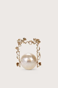 Cult Gaia Fana Pearl Bag Ivory