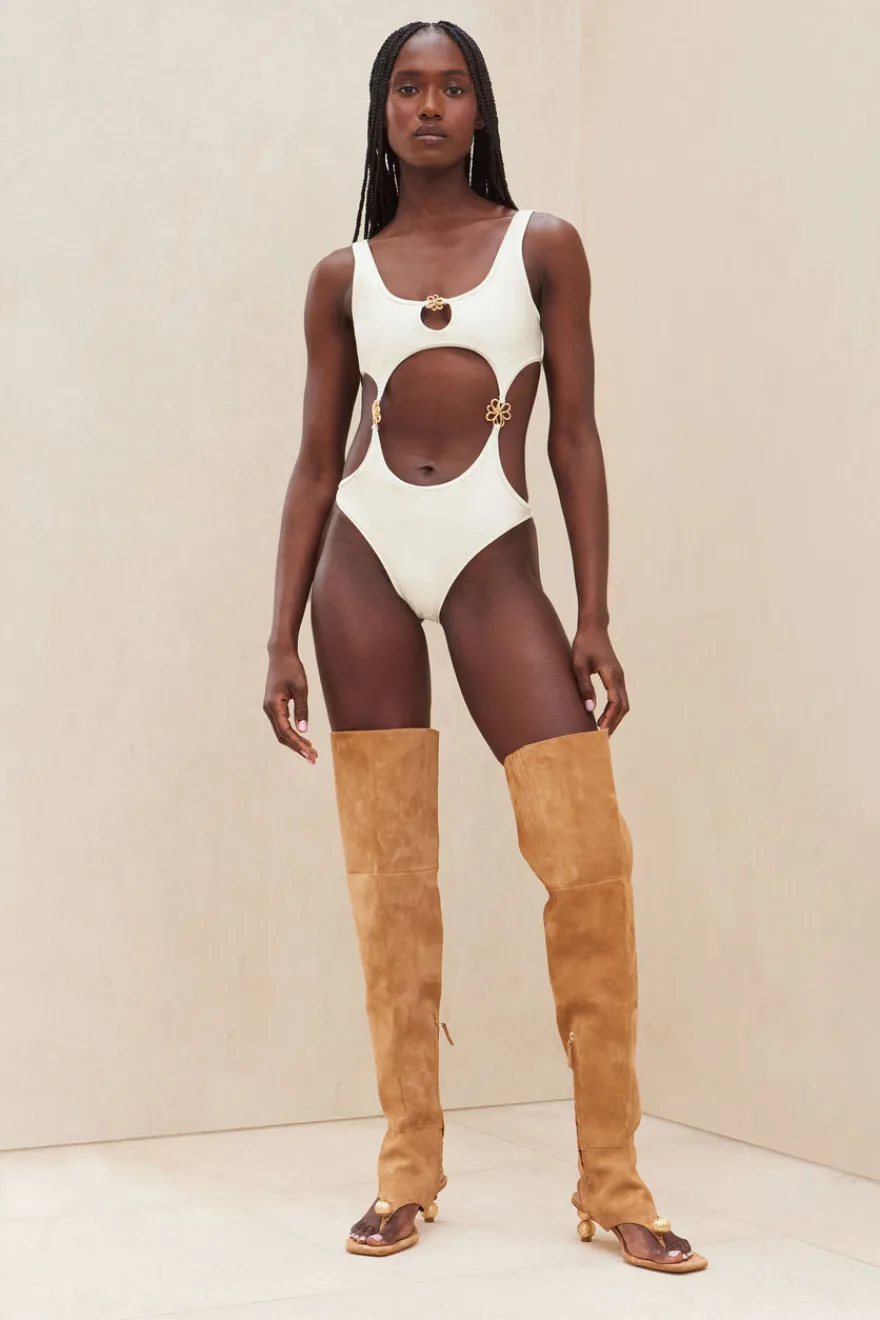 Online Cult Gaia Frances One Piece White