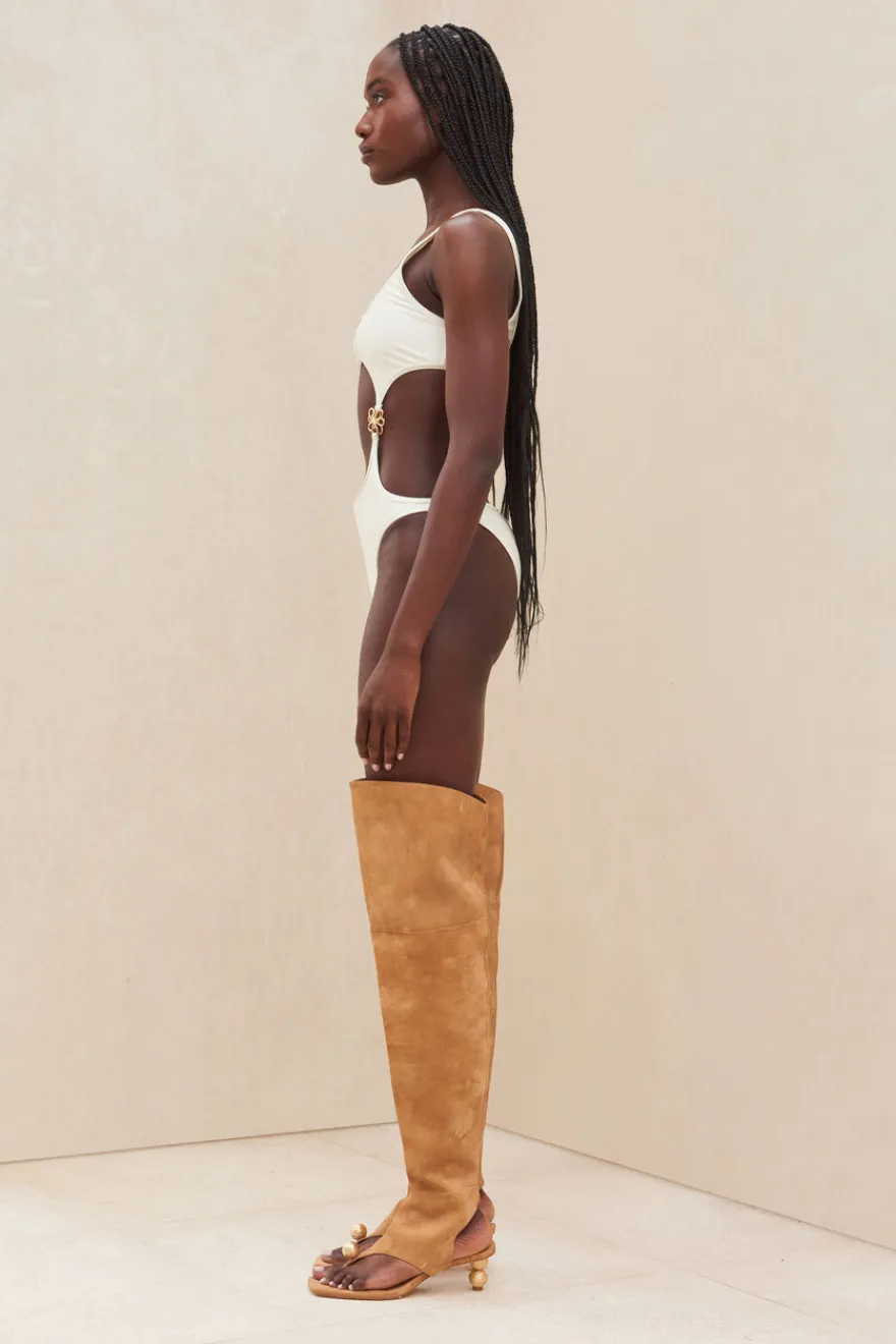 Online Cult Gaia Frances One Piece White