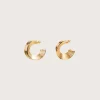 Cult Gaia Gigi Earring Brushed Brass