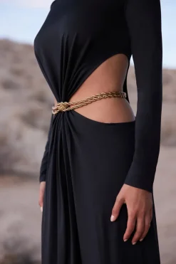 Sale Cult Gaia Grecia Gown Black
