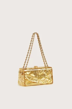 Cult Gaia Hajar Shoulder Bag Gold