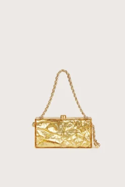 Cult Gaia Hajar Shoulder Bag Gold