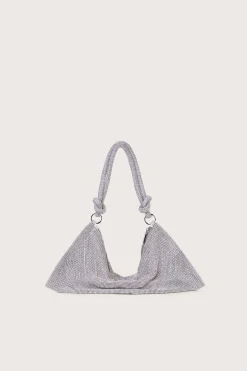 Clearance Cult Gaia Hera Mini Rhinestone Shoulder Bag Clear