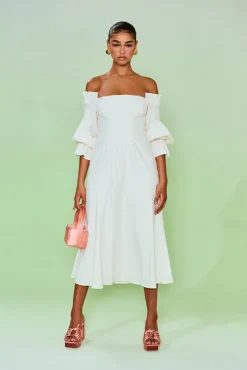 Best Cult Gaia Ida Dress Off White