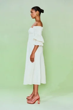 Best Cult Gaia Ida Dress Off White