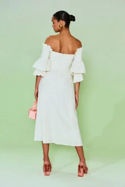 Best Cult Gaia Ida Dress Off White