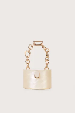 Cult Gaia Inka Mini Bag Ivory