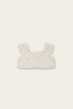 Clearance Cult Gaia Jana Baby Top Off White