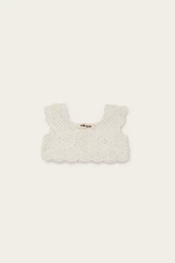 Clearance Cult Gaia Jana Baby Top Off White