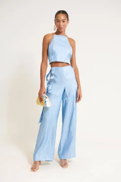 Cult Gaia Joey Top Ice Blue