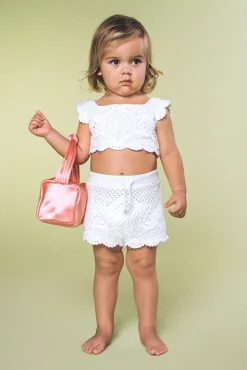 Hot Cult Gaia Jordyn Baby Short Off White