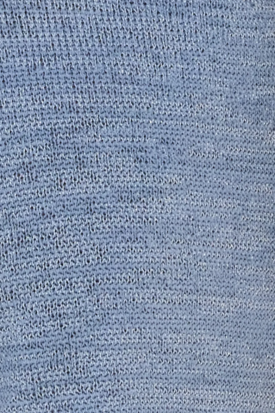 Cult Gaia Kenna Knit Top Steel