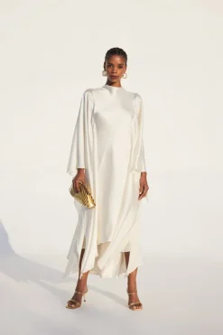 Best Cult Gaia Kesia Gown Off White