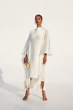 Best Cult Gaia Kesia Gown Off White